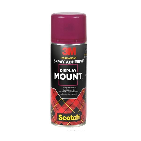 Lepidlo ve spreji 3M Display Mount, 400 ml Lepidlo ve spreji 3M Display Mount, 400 ml
