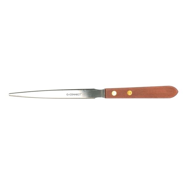 Nůž na dopisy Q-Connect - 22 cm, dřevěná rukojeť Nůž na dopisy Q-Connect - 22 cm, dřevěná rukojeť