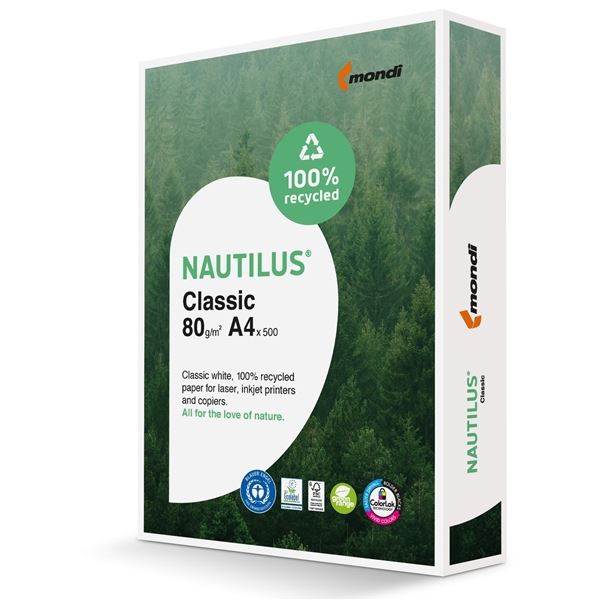 Papír Nautilus Classic, A4, 80 g/m2 Papír Nautilus Classic, A4, 80 g/m2