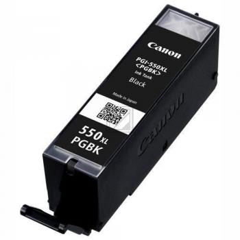 Canon Tintenpatrone 2 x pigment schwarz (6431B005, PGI-550PGBKXL)