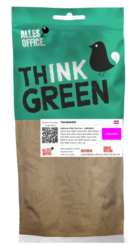 ThinkGreen Canon 4481A002 / BCI-3EM Ink purpurová