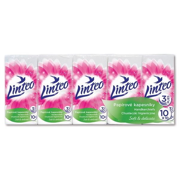 Papírové kapesníčky Linteo Satin Papírové kapesníčky Linteo Satin
