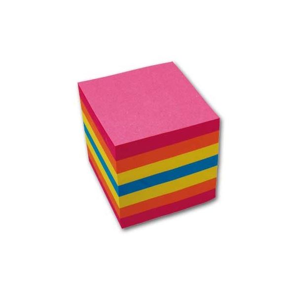 Špalíček barevný, 700 lístků, 9 x 9 x 9 cm Špalíček barevný, 700 lístků, 9 x 9 x 9 cm