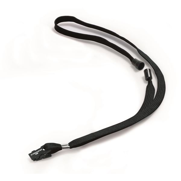 Šňůrka na krk Durable, černá, 10 ks