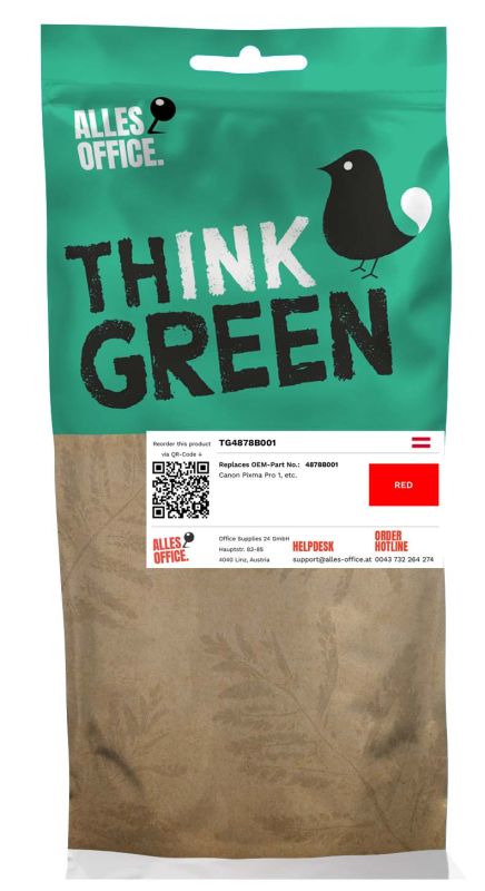 ThinkGreen Canon 4878B001 / PGI-29R Ink červený ThinkGreen Canon 4878B001 / PGI-29R Ink červený
