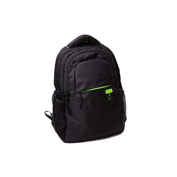 Batoh na notebook Q-Connect, recyklovaný, černý