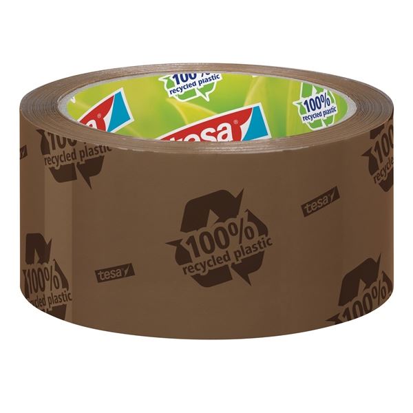 Lepicí páska TESA Eco Strong 50 mm x 66 m, hnědá