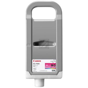 Original Canon 6683B001 / PFI-706M Tinte magenta