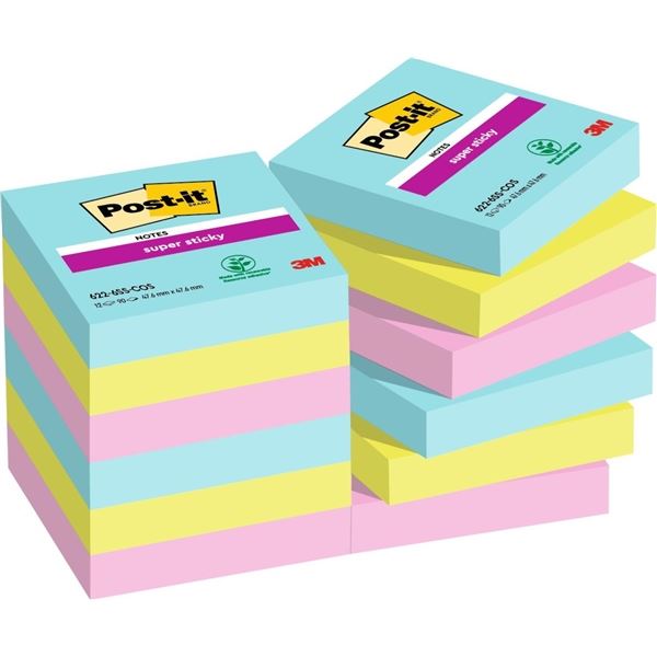 Bloček Post-it Sticky, 47,6 x 47,6 mm, COSMIC,12ks Bloček Post-it Sticky, 47,6 x 47,6 mm, COSMIC,12ks