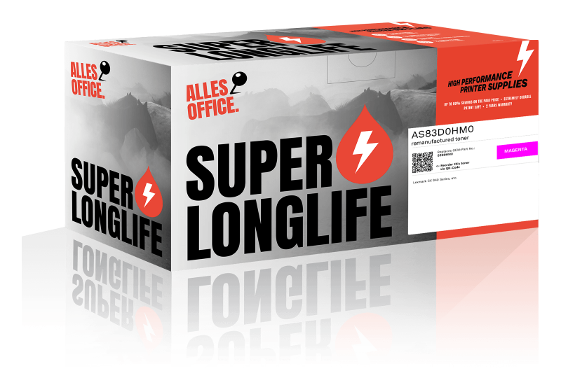Superlonglife Lexmark 83D0HM0 Toner purpurová