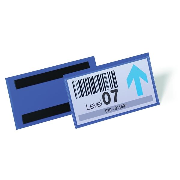Magnetické kapsy - 150 x 67 mm, modré, 50 ks