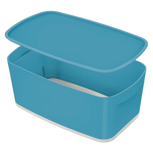 Úložná krabice s víkem Leitz Cosy MyBox, S, modrá