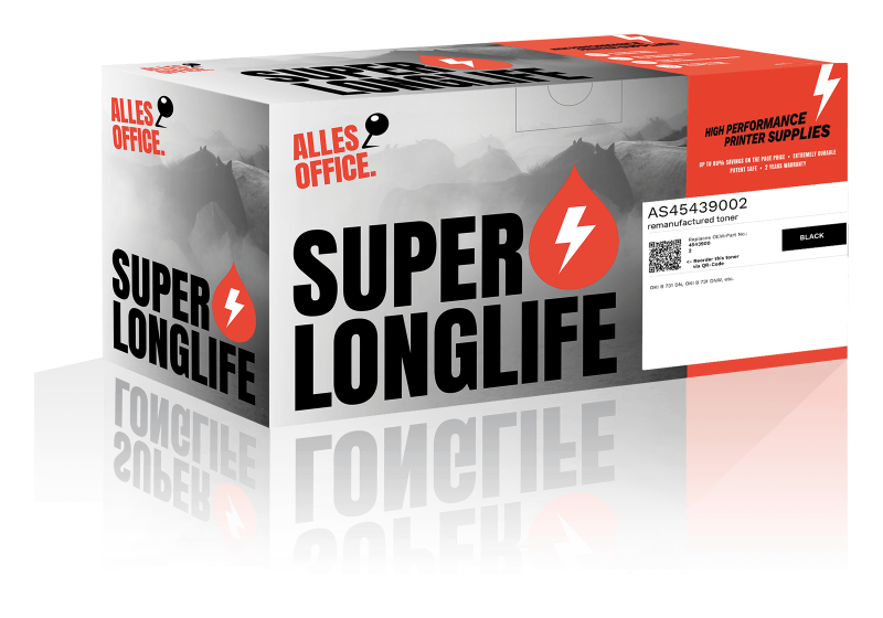 Superlonglife OKI 45439002 Toner černý
