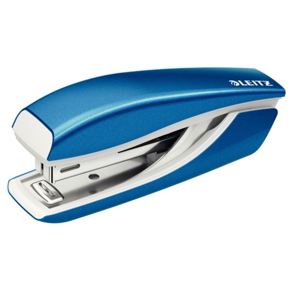 Sešívačka Leitz NeXXt 5528 mini, metalicky modrá