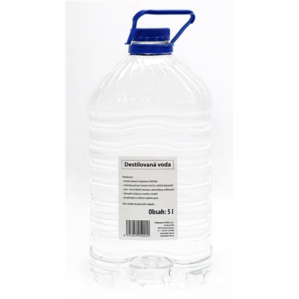 Destilovaná voda 5 l Destilovaná voda 5 l