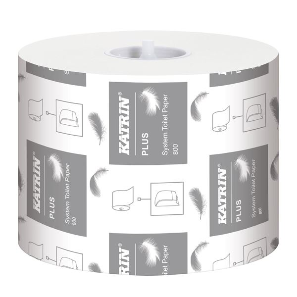 Toaletní papír Katrin - 2vrstvý, 13,5 cm, 36 rolí