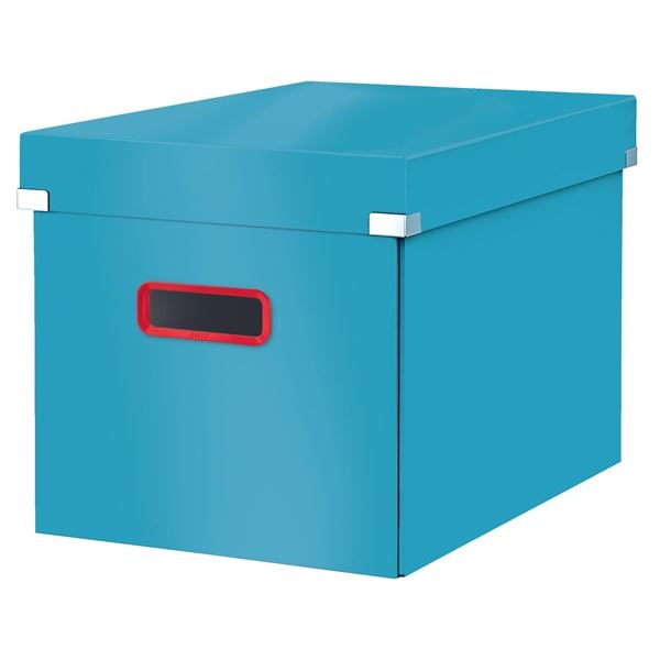 Krabice Click & Store Leitz Cosy-velik.L(A4),modrá Krabice Click & Store Leitz Cosy-velik.L(A4),modrá