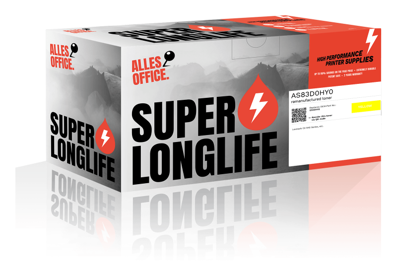 Superlonglife Lexmark 83D0HY0 Toner žluť