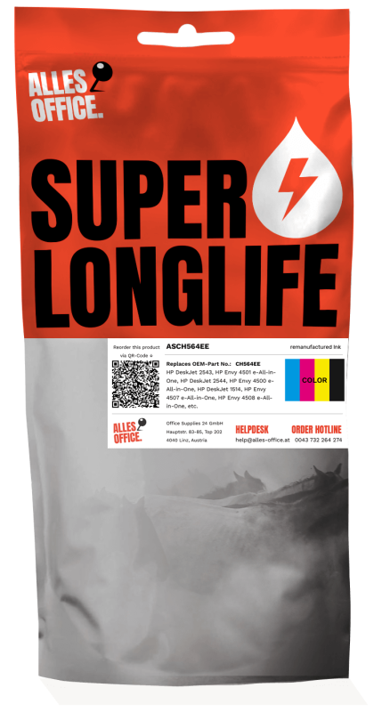 Superlonglife HP CH564EE / 301XL Ink barva