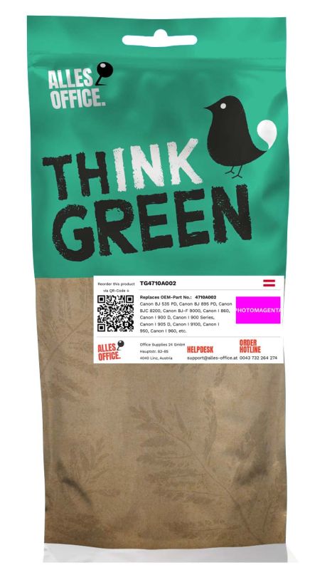 ThinkGreen Canon 4710A002 / BCI-6PM Ink purpurová fotka