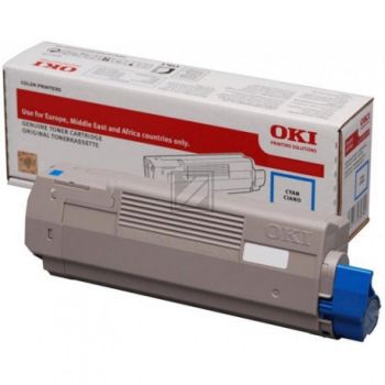 Original OKI 46490403 Toner cyan Original OKI 46490403 Toner cyan