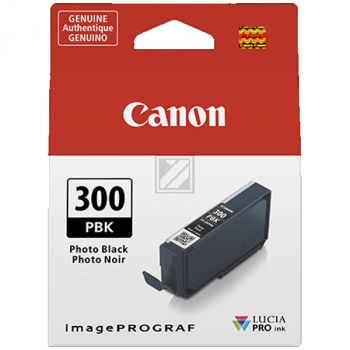 Original Canon 4193C001 / PFI-300PBK Tinte schwarz foto Original Canon 4193C001 / PFI-300PBK Tinte schwarz foto