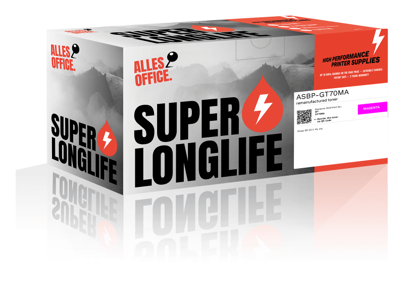 Superlonglife Sharp BP-GT70MA Toner purpurová