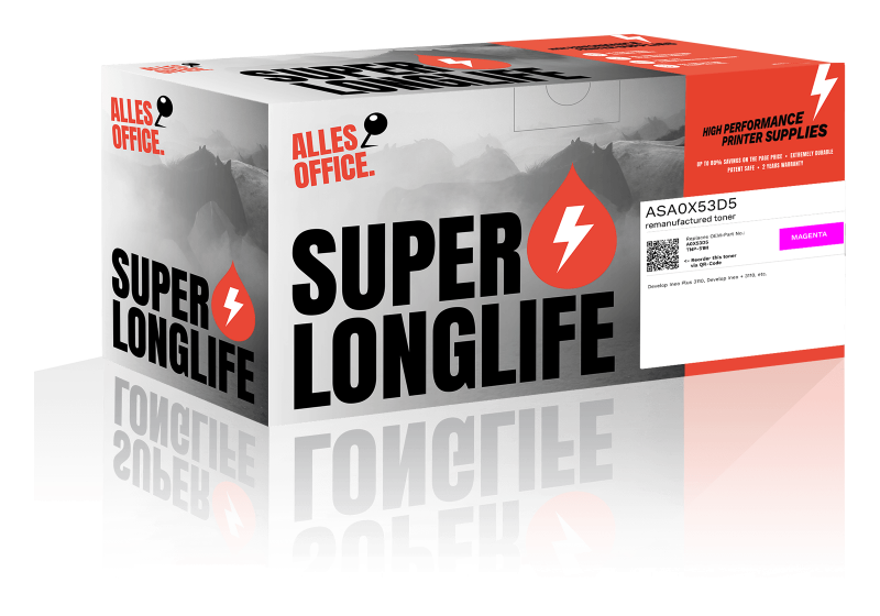 Superlonglife Develop A0X53D5 / TNP-51M Toner purpurová