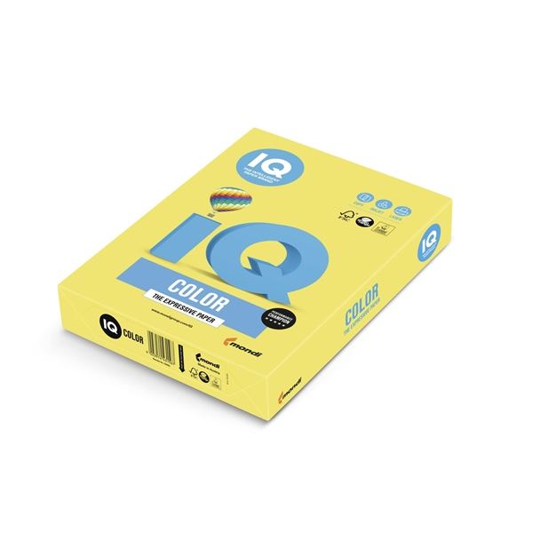 Barev.papír IQ A4-CY39,kanár.žl.,80g/m2,500 listů